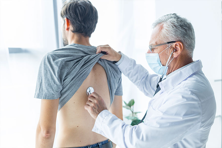 Imagen de Niños y adultos con infecciones respiratorias